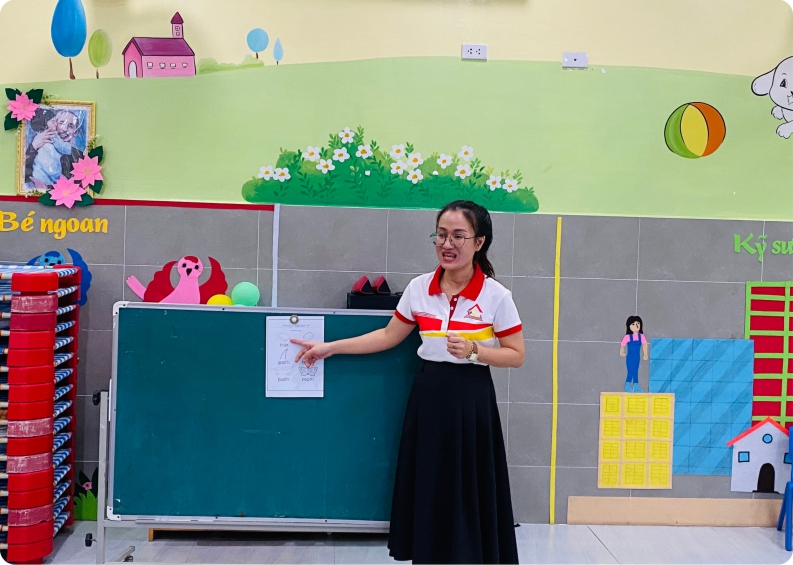 Chương trình tiếng anh tại mầm non Thần Đồng -3