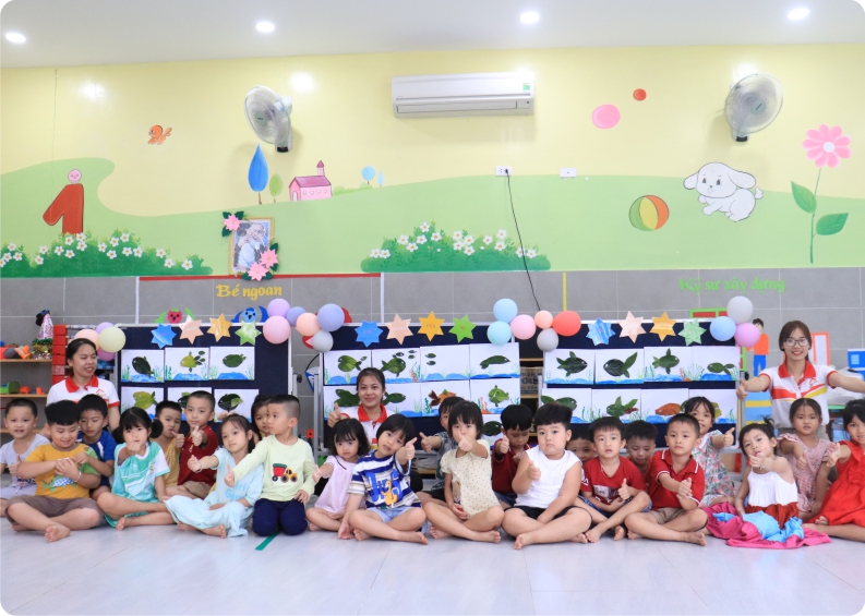 Khám phá tạo hình con cá chương trình Montessori