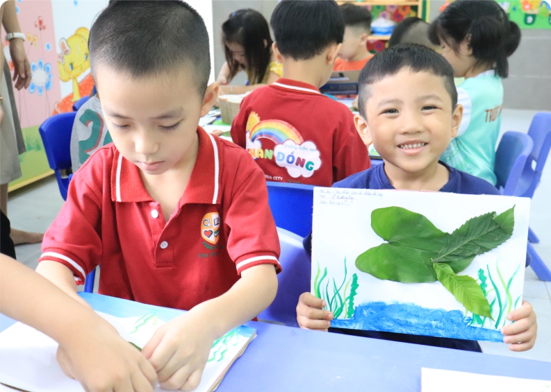 chương trình Montessori phát triển khả năng năng khiếu của bé