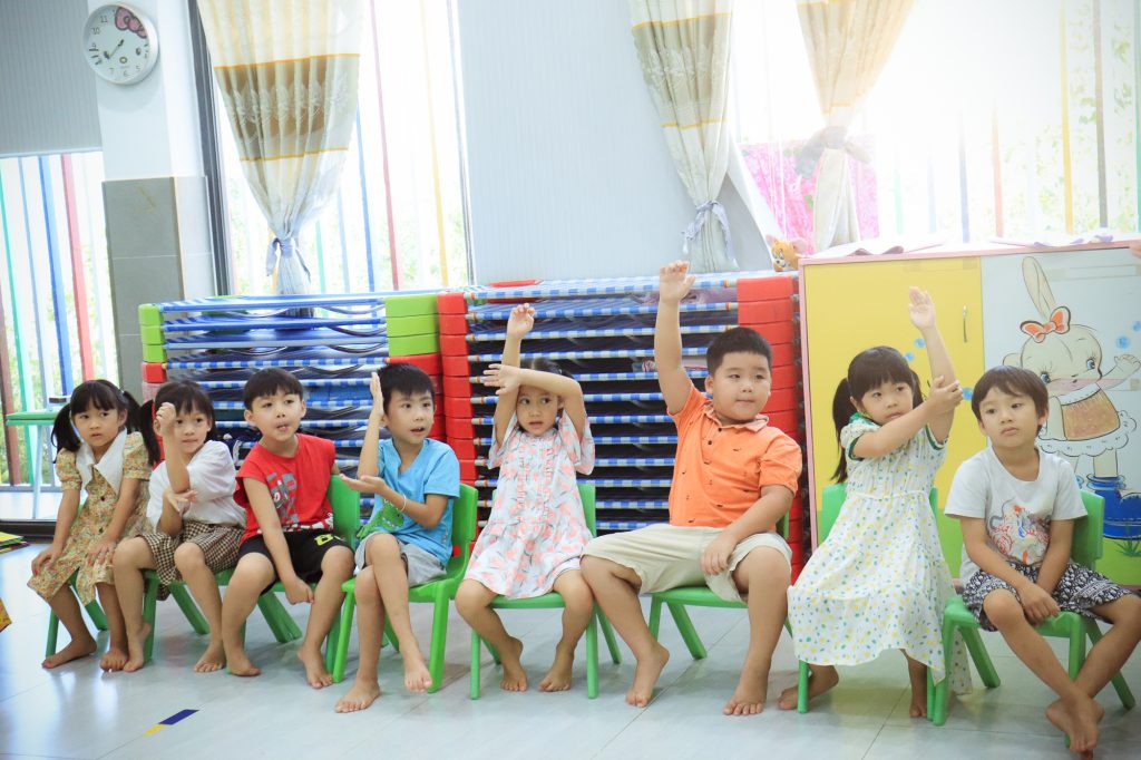 Trẻ được tư do phát huy và phát triển tại Thần Đồng
