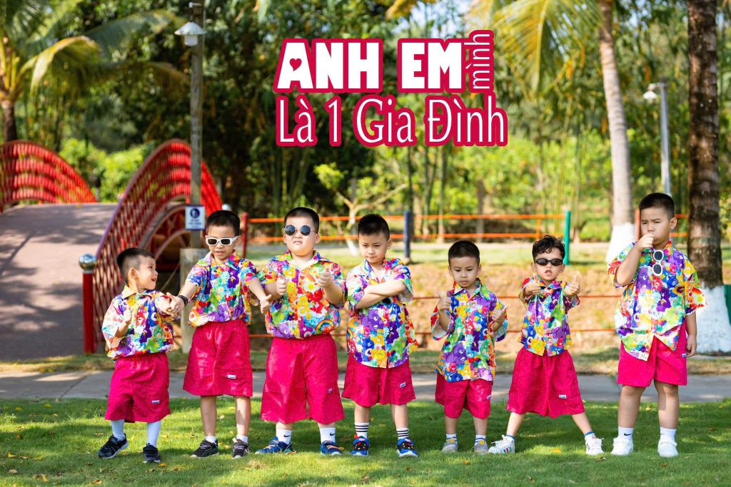 Buoi chup hinh ky yeu dang nho cua cac be tai Truong mam non Than Dong 8